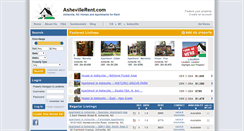 Desktop Screenshot of new.ashevillerent.com